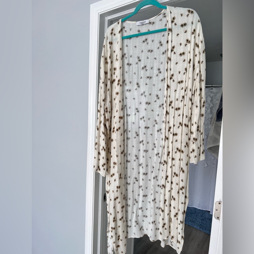 Carley Jean Los Angeles Duster cardigan